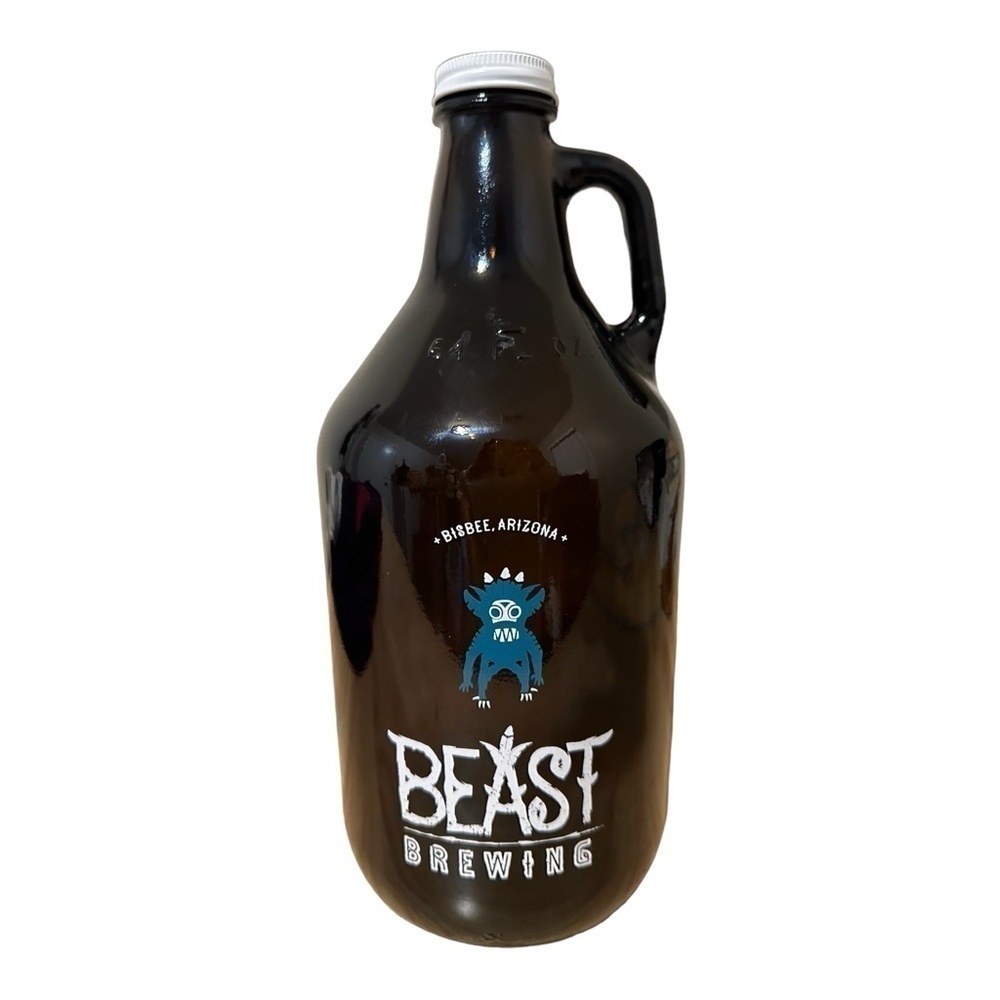 Beast Brewing Bisbee Arizona 64 Fl Oz Growler Excellent Condition